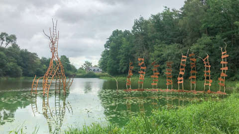 Randonue dans la vallée du Serein